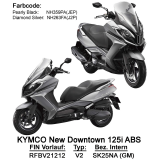 Kymco New Downtown 125i Abs Euro4 Sk25na Ersatzteile Gunstig